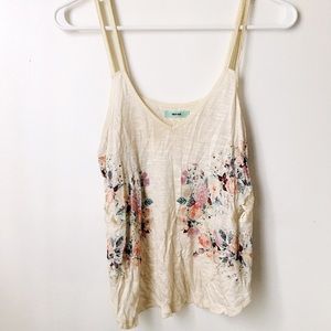 Kimchi Blue floral tank